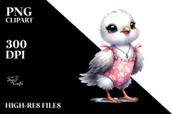 Baby Beachwear Dove Proud Standing Product Image 2