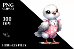 Baby Beachwear Dove Proud Standing Product Image 3