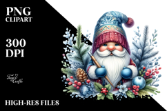 Vibrant Winter Gnome PNG Product Image 2