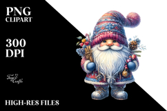 Vibrant Winter Gnome PNG Product Image 2