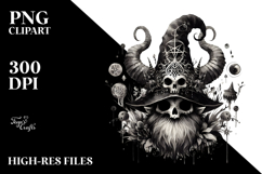 Quirky Gothic Gnome PNG Product Image 2