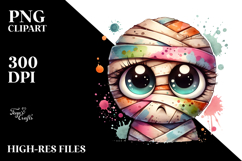 Expressive Mummy with Pouting Face PNG Product Image 2