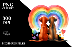 Rainbow Rhodesian Ridgeback, Transparent PNG Product Image 2