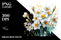 Narcissus Splash PNG Product Image 2
