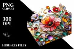 Watercolor Luxury Flower Splash Clipart Product Image 1