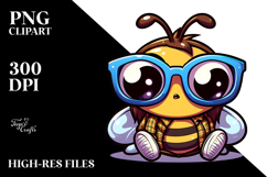 Dramatic Bee, Transparent PNG Product Image 2