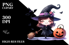 Funny Witch PNG Product Image 2