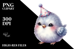Cute Baby Bird Party Hat, 20 oz Tumbler Product Image 2