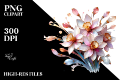 Shiny Narcissus Made of PNG Product Image 2