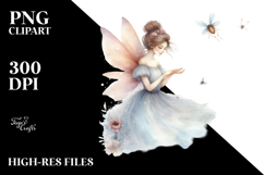 Washed Whimsical Fairy PNG Product Image 2
