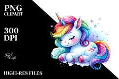 Cute Halloween Unicorn PNG Product Image 2