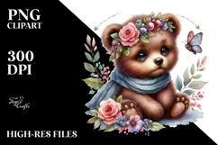 Cute Baby Bear PNG Product Image 2