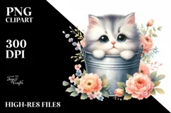Cute Baby Cat, Transparent PNG Product Image 1