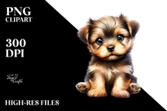 Cute Baby Puppy PNG Product Image 2