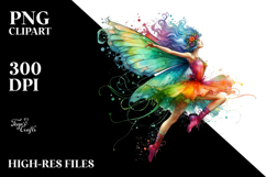 Jumping Fairy, PNG Product Image 2