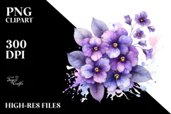 Violet Made of , Transparent PNG Product Image 2