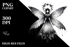 Gothic Fairy PNG Product Image 2