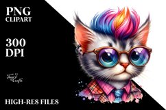 revolted baby cat, High-Quality PNG Product Image 1