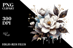 Gardenia Material Splash, PNG Product Image 2