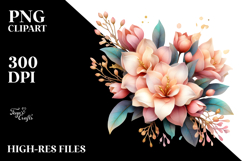 Gardenia Material Splash, PNG Product Image 2