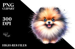 Cute Pomeranian, Transparent PNG Product Image 2