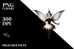 Evil Vintage Fairy PNG Product Image 2