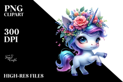Dancing Baby Unicorn PNG Product Image 2