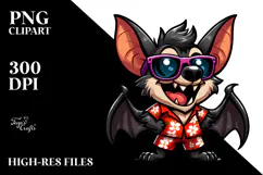 Excited Monster with Tongue Out, PNG Product Image 2