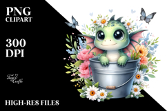 Cute Baby Dragon PNG Product Image 2