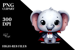 Funny Cute Elephant Vampire Product Image 2