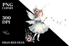 Washed Whimsical Fairy PNG Product Image 2