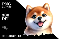 Happy Shiba Inu PNG Product Image 2