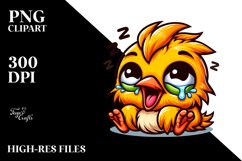 Colorful Baby Oriole Cartoon | Sublimation | Clipart Product Image 3
