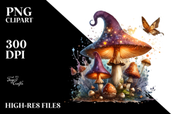 Detailed Magical Mushroom, Transparent PNG Product Image 2