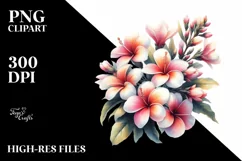 Hawaiian Flowers PNG Product Image 1