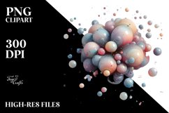 Shiny Cosmos PNG Product Image 3