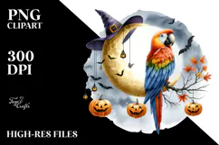 Parrot for Halloween, High-Res PNG Product Image 2