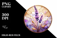 Like Material Lavender | Watercolor Golden Splash Clipart Product Image 1
