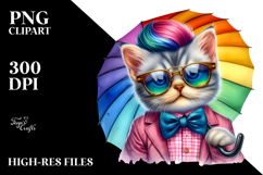 Cute Baby Cat Posing PNG Product Image 2