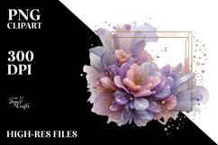 Abstract Violet PNG Product Image 2