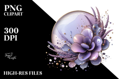 Abstract Lavender Material PNG Product Image 2