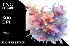 Shiny Orchid PNG Product Image 2