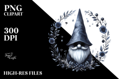 Simple Gothic Gnome PNG Product Image 2
