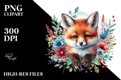 Baby Fox PNG Product Image 2