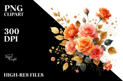 Vibrant Orange Roses JPEG Product Image 2