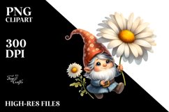 Gnome with Big Hat, Cute PNG Product Image 2