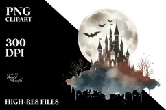 Vintage Halloween Castle, 20 oz Tumbler Product Image 2