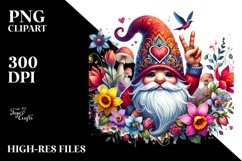 Detailed Valentines Gnome Victory PNG Product Image 2