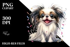 Crazy Looking Japanese Chin | Sublimation | Clipart Product Image 3