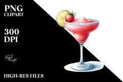 Centered Daiquiri Sublimation Clipart Product Image 1